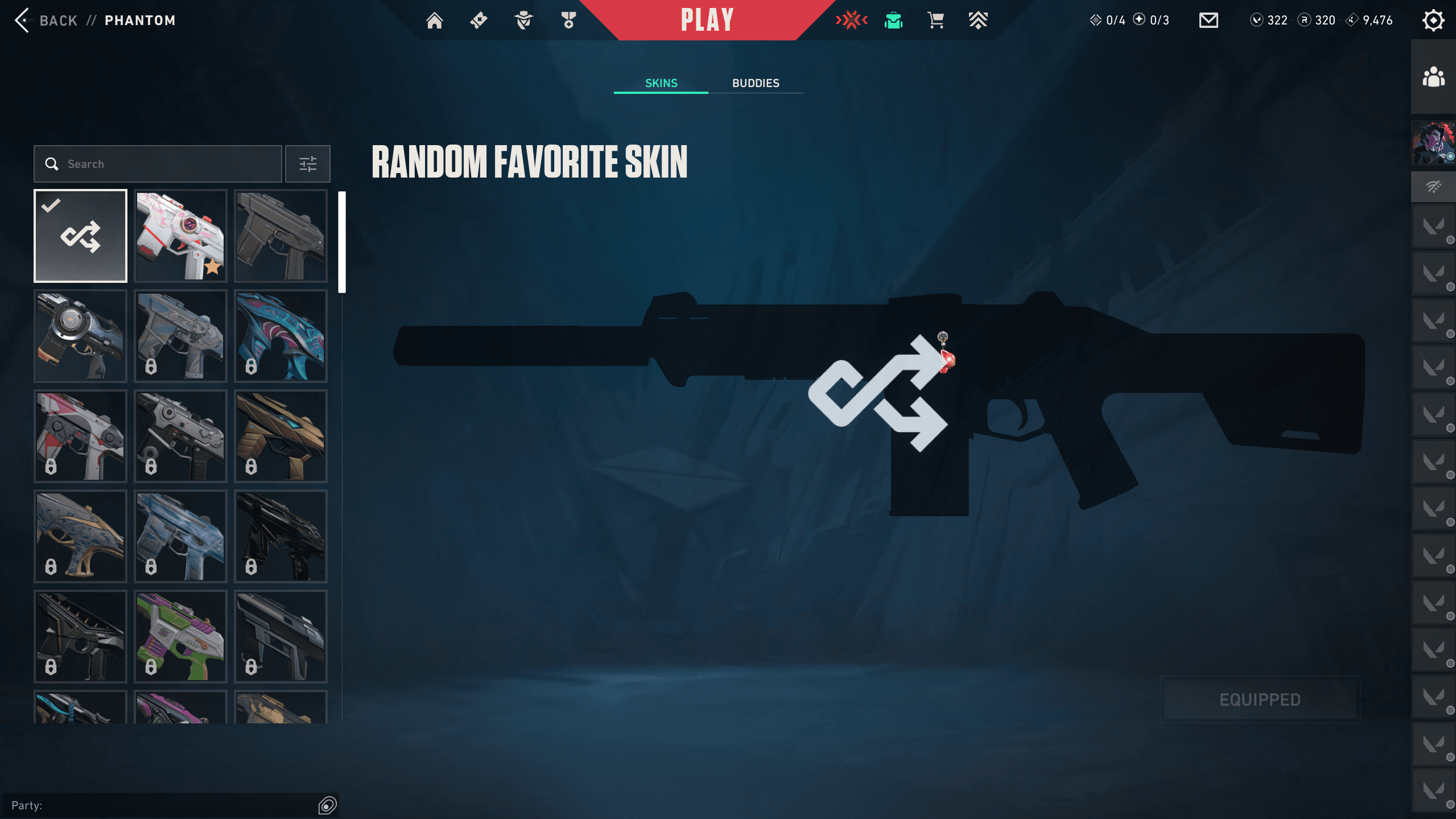 PC | Gold Peak | Recon Balisong | Champions 2023 Vandal | 31 Skins | Full Email - Image 1