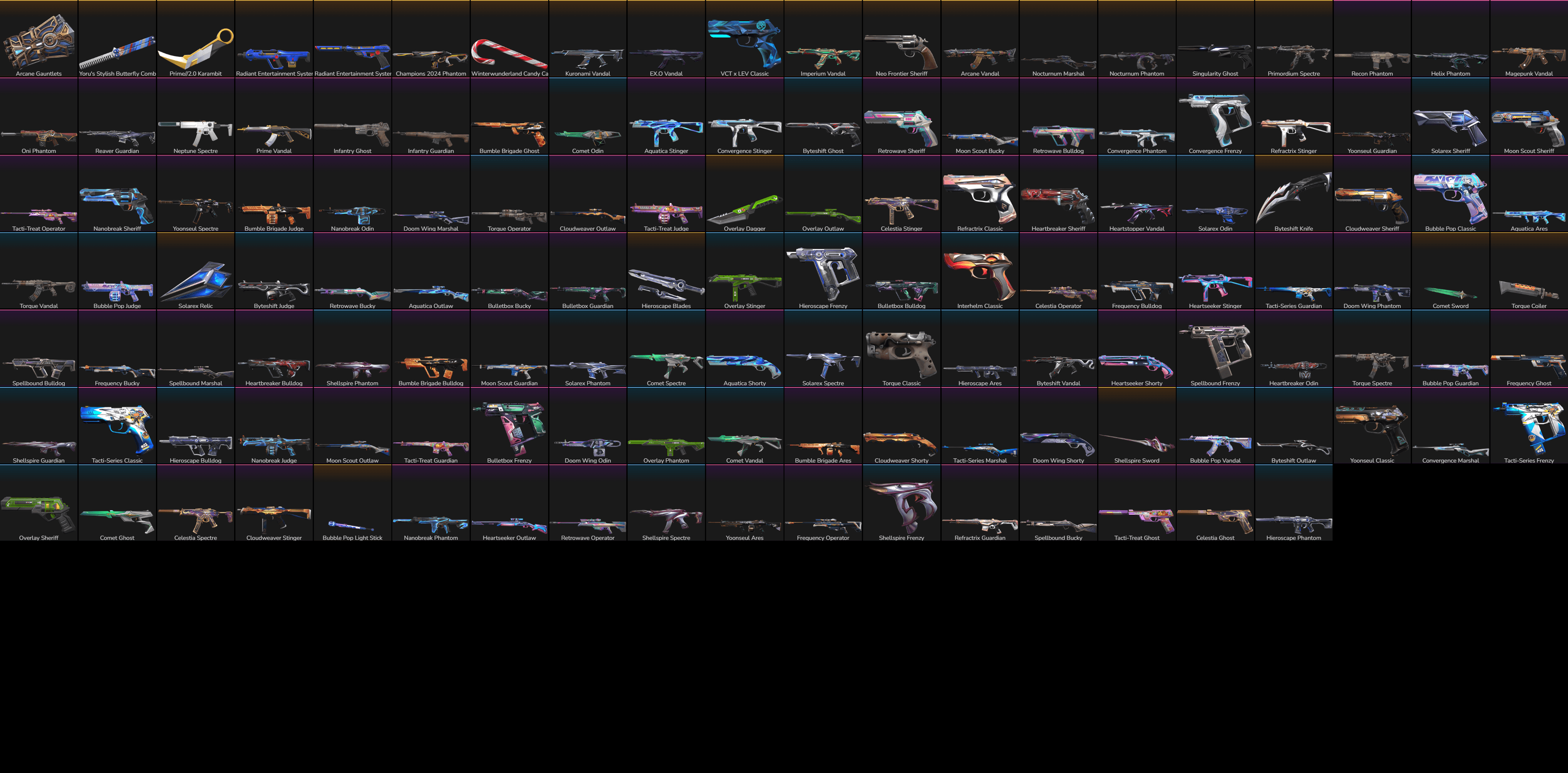 PC | Iron Peak | Glitchpop Dagger | Elderflame Vandal | 81 Skins | Full Email