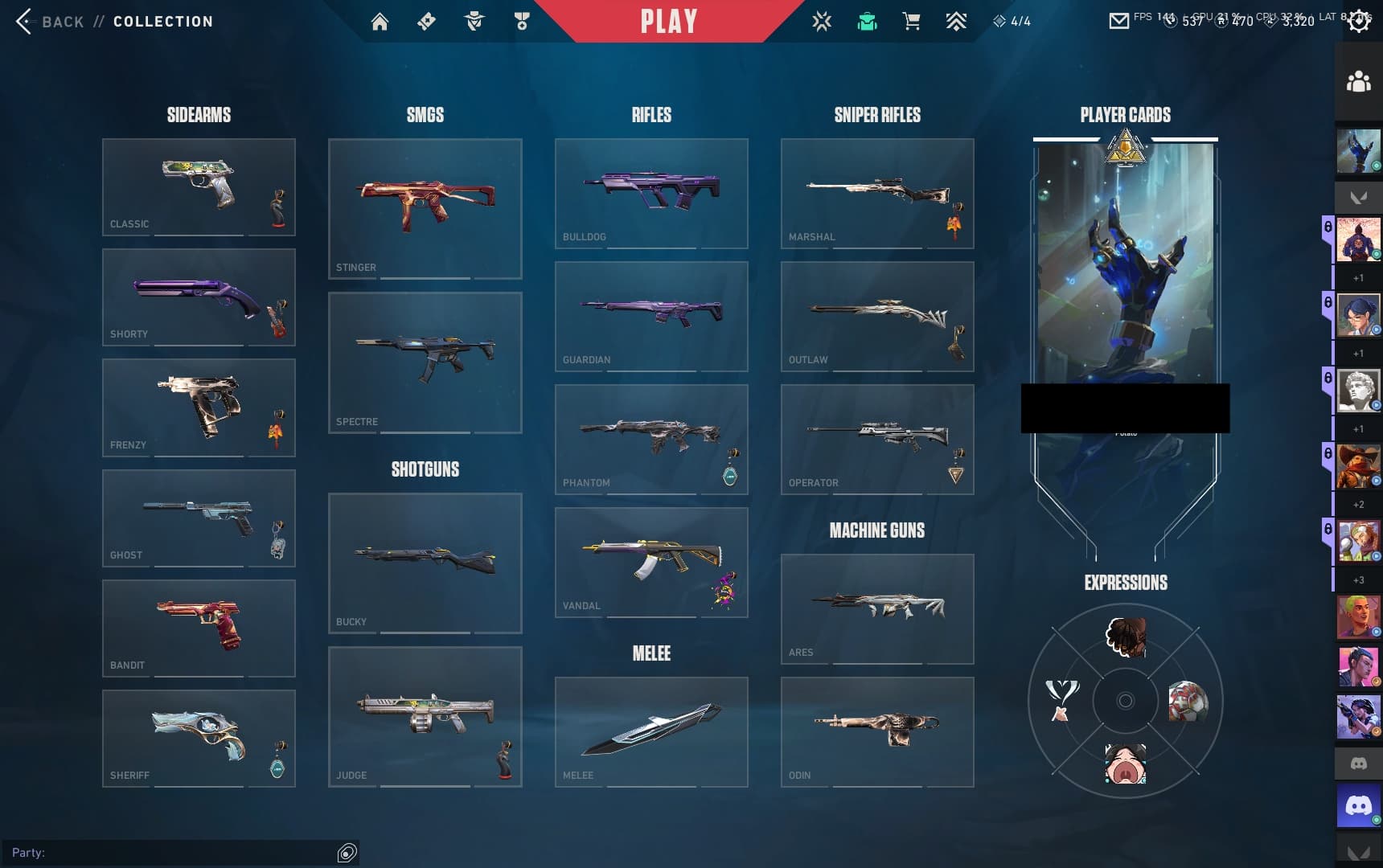 PC | Platinum Peak | Prime Vandal | 39 Skins - Image 1