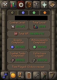 2089 Total | 123 Combat | Quest Cape | Infernal Cape - Image 5