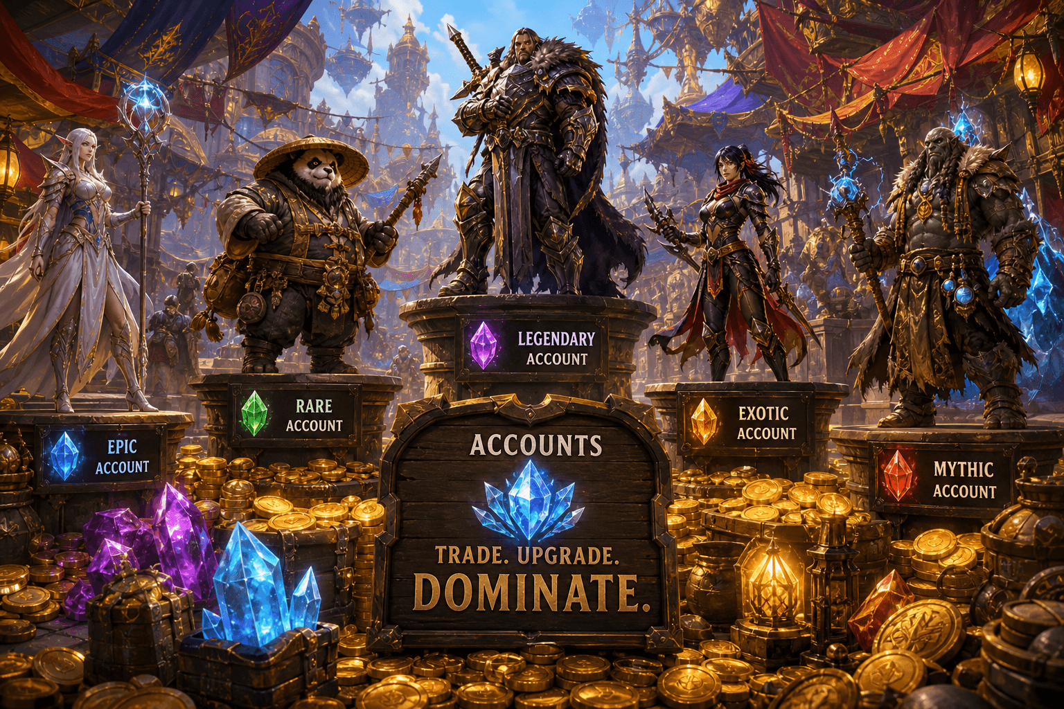 Best MMORPG Accounts to Buy in 2026: Game-by-Game Breakdown