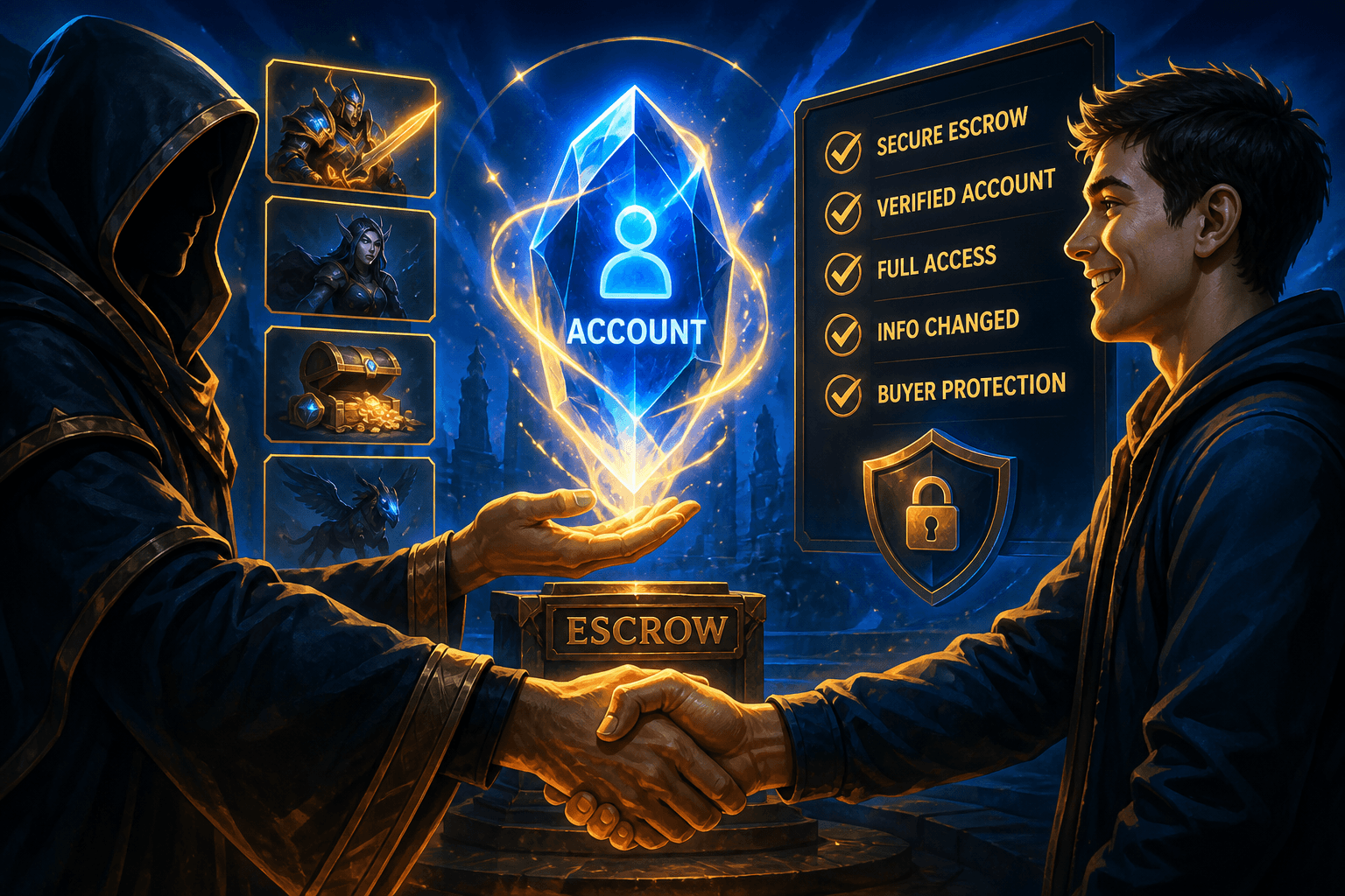 What Happens When You Buy a WoW Account? Step-by-Step