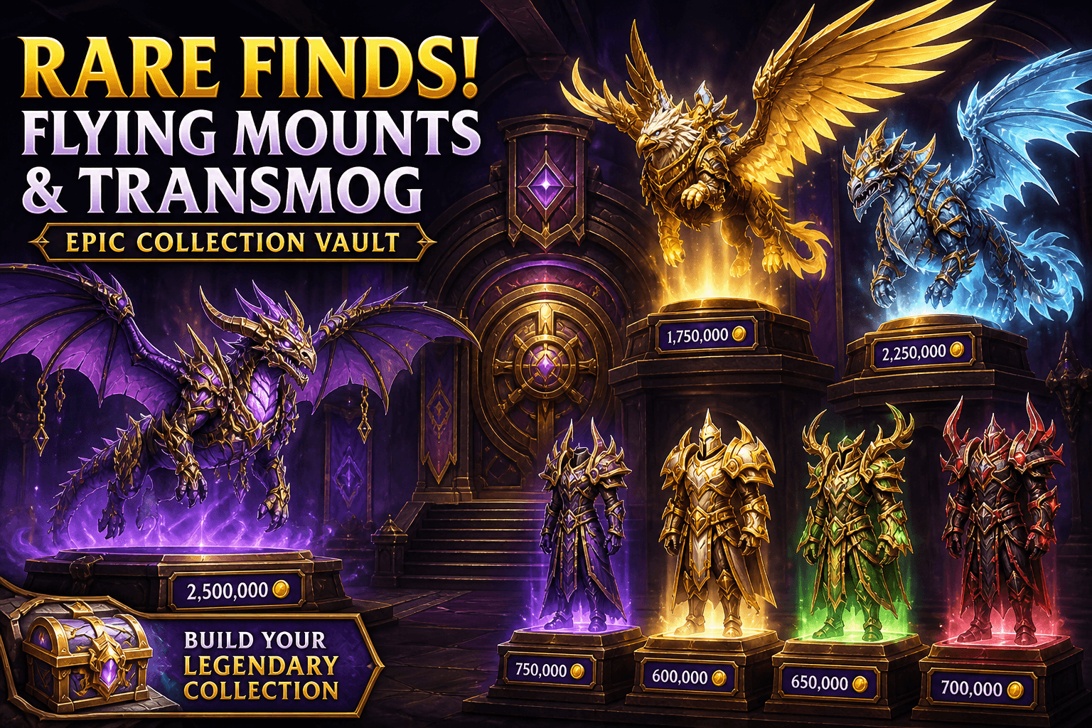 Rare Mounts & Transmog: What Makes a WoW Account Truly Priceless