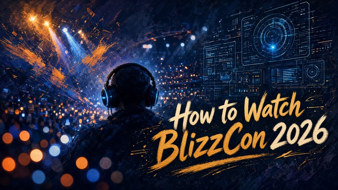 BlizzCon 2026 How to Watch: Full Schedule, Streams, MDI & AWC, Twitch Drops