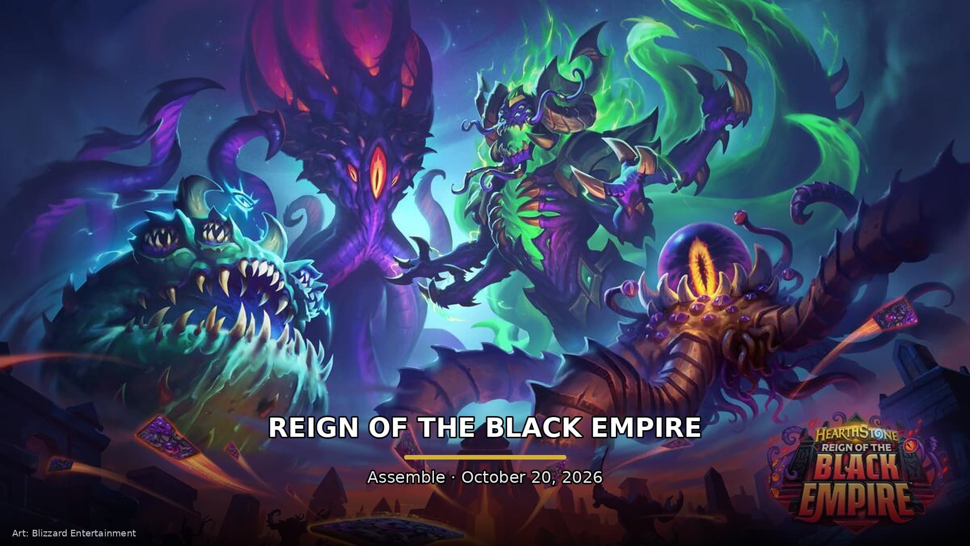 Hearthstone Reign of the Black Empire: Assemble Keyword, Release Date & What’s New