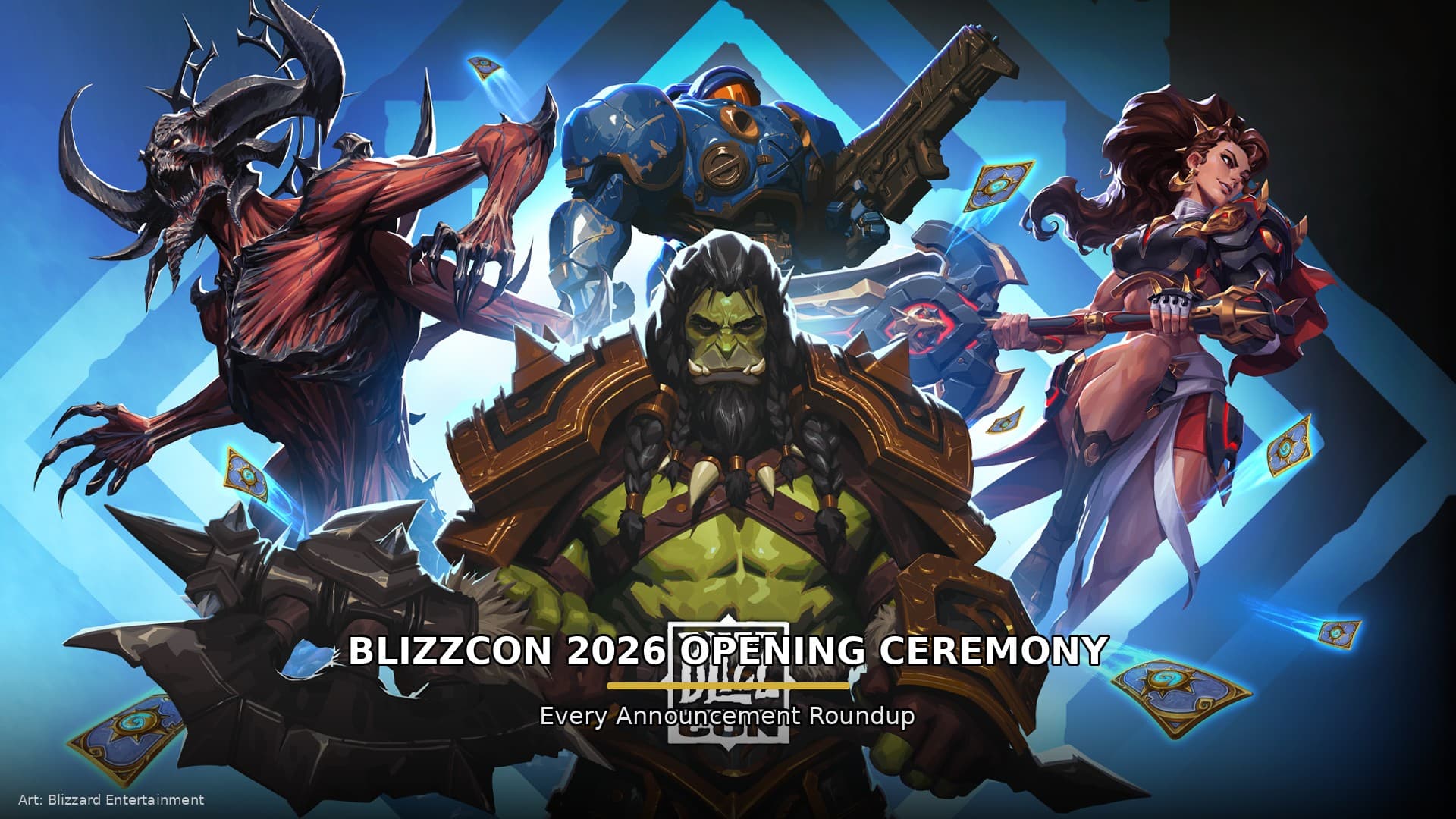 BlizzCon 2026 Opening Ceremony: Every Announcement From WoW to Diablo V & StarCraft