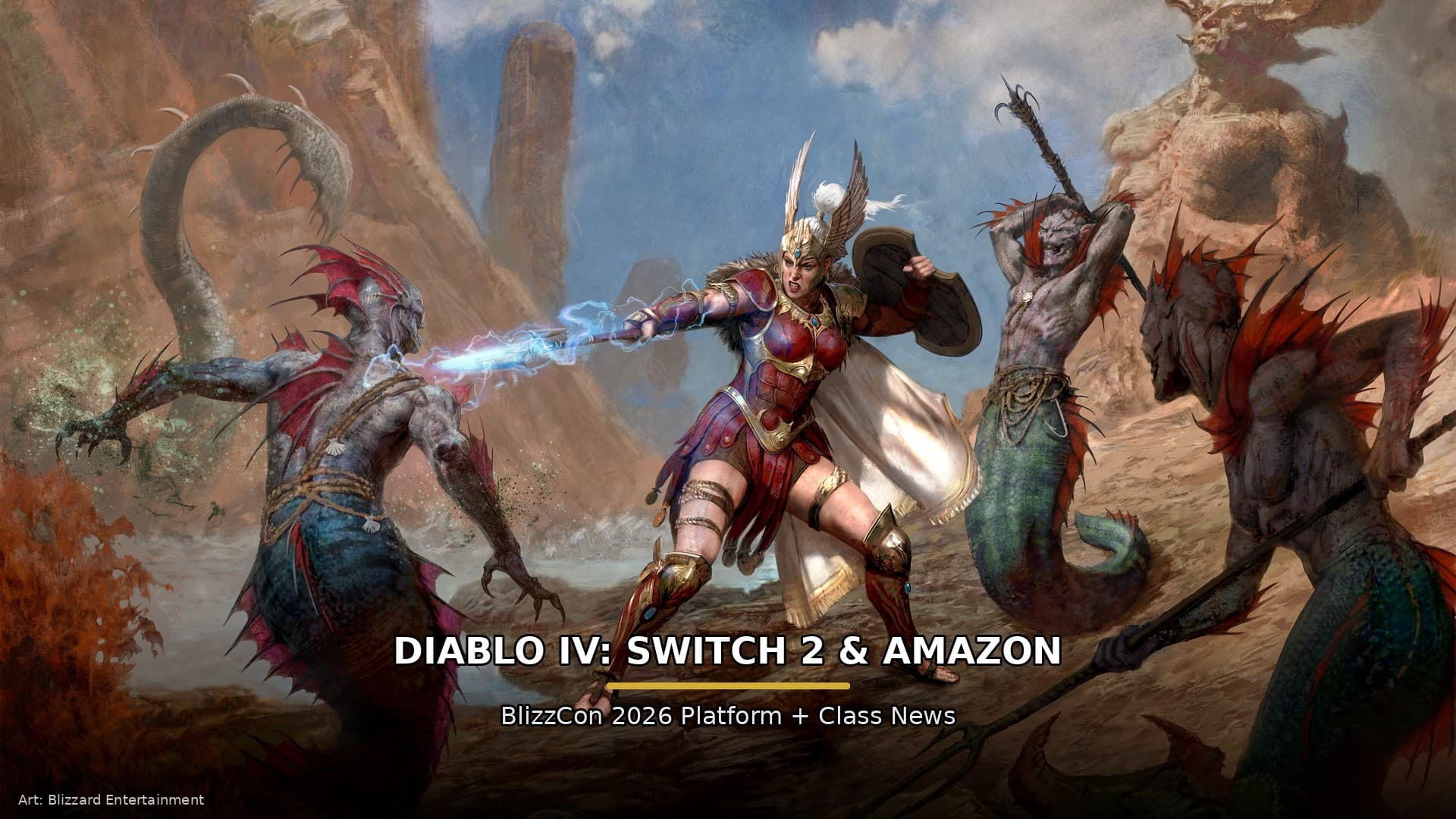 Diablo IV on Switch 2 & Amazon Class: BlizzCon 2026 Timeline Through 2027