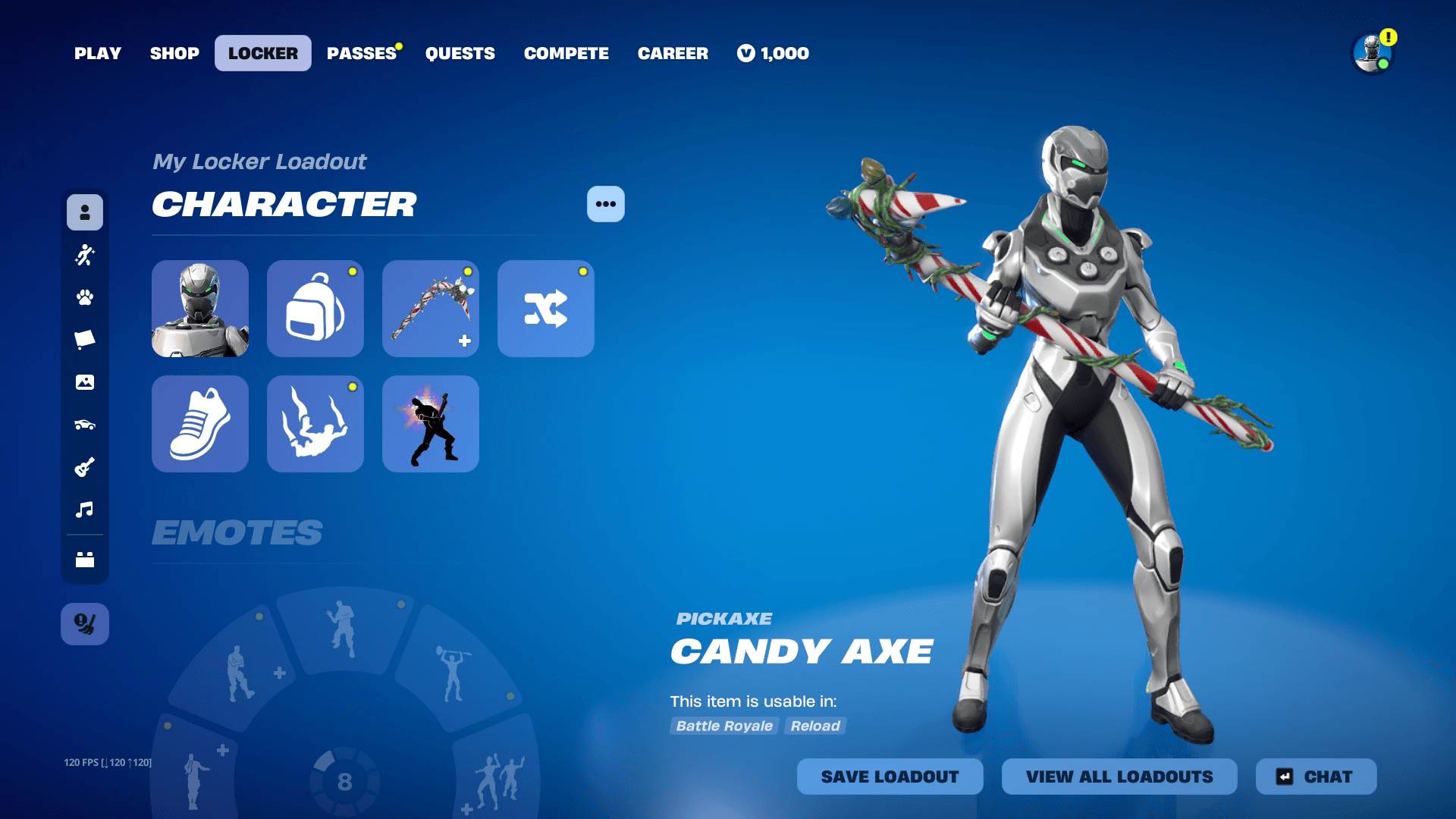 Eon | Candy Axe | Reaper | 182 Skins | Season 8 | Level 2526 | Full Email