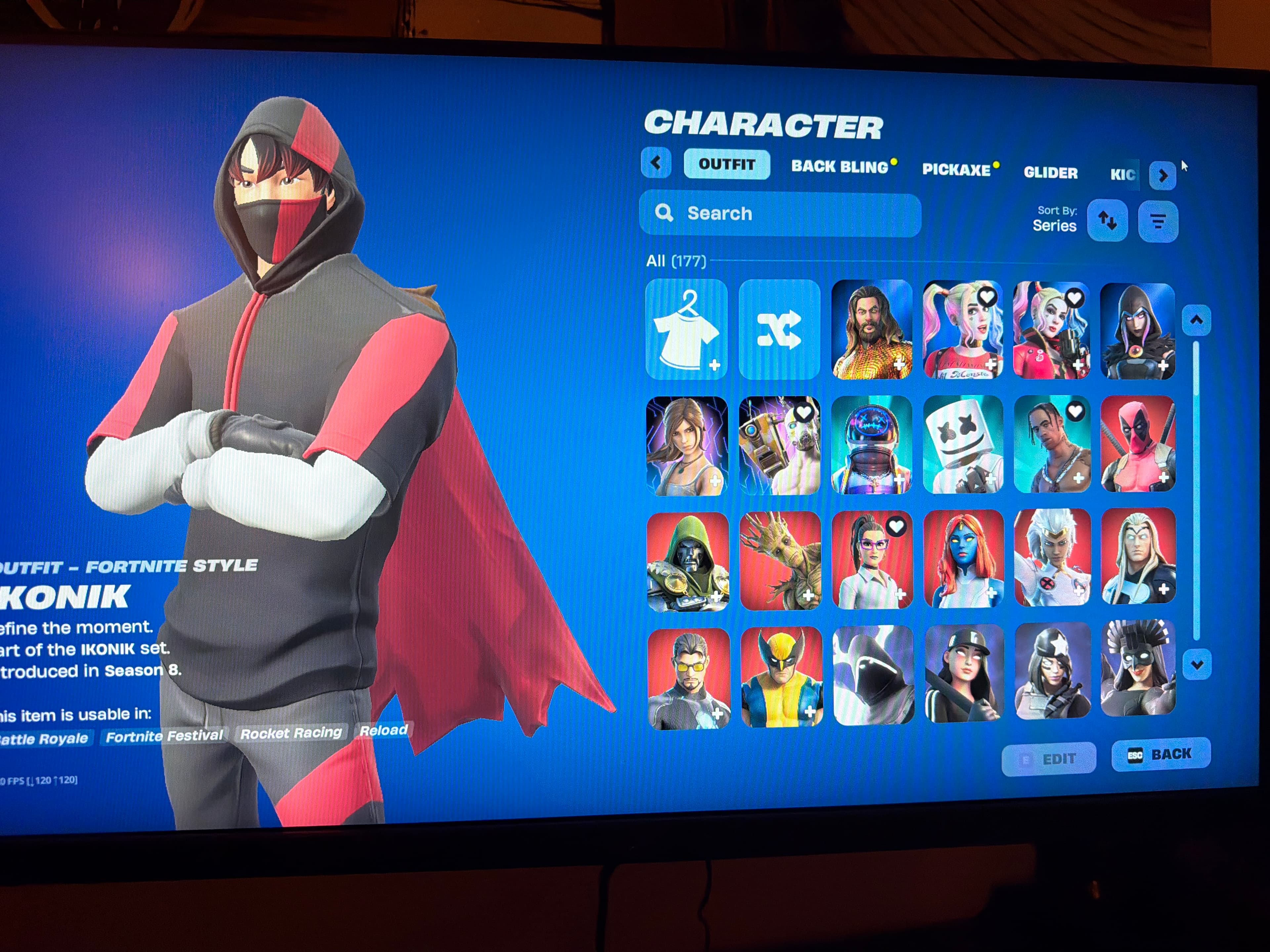 IKONIK | Travis Scott | Glow | 177 Skins | Level 2034 | Full Email