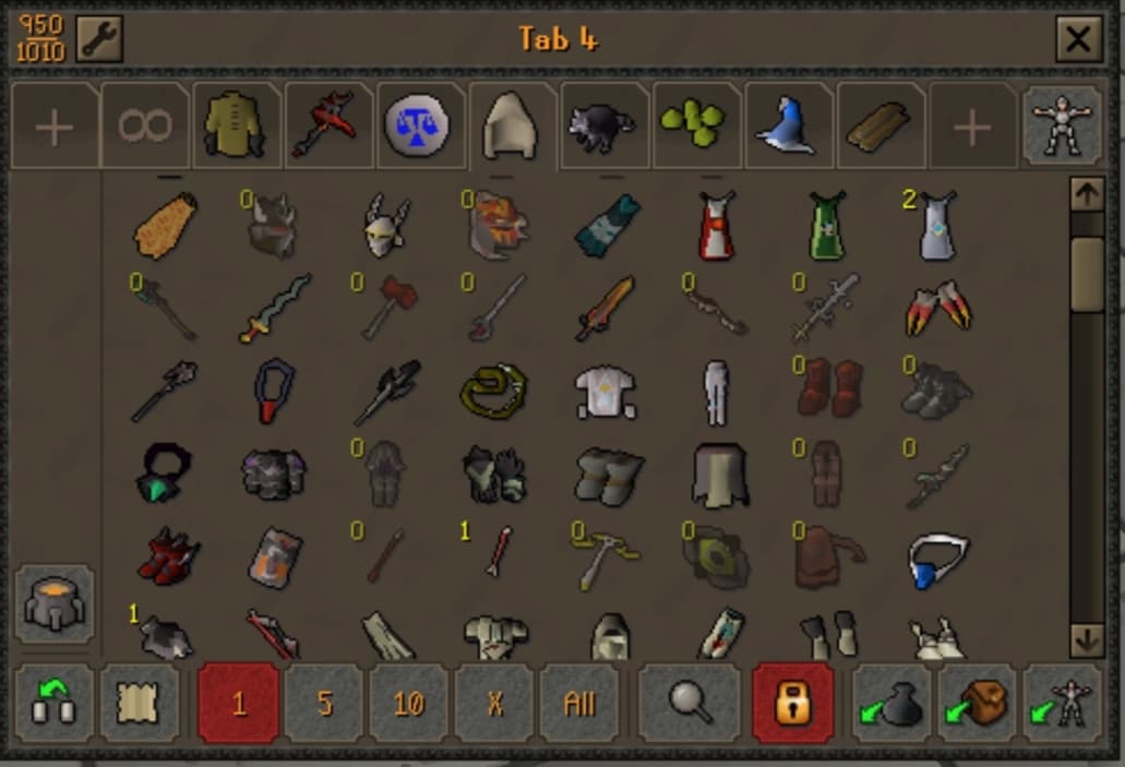 2084 Total | 125 Combat | Quest Cape