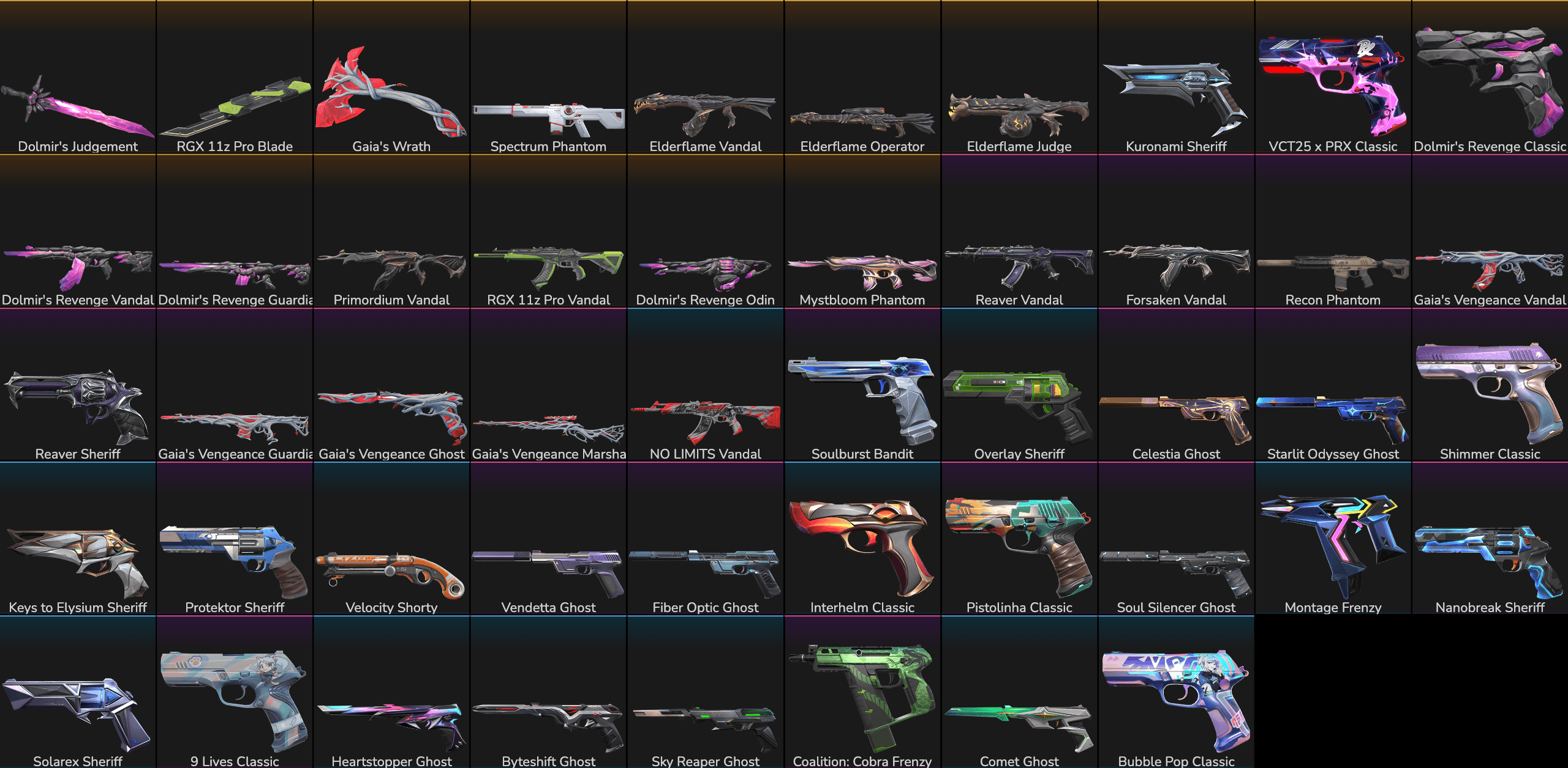 PC | Immortal Peak | Gaia's Wrath | Elderflame Judge | 48 Skins | Full Email