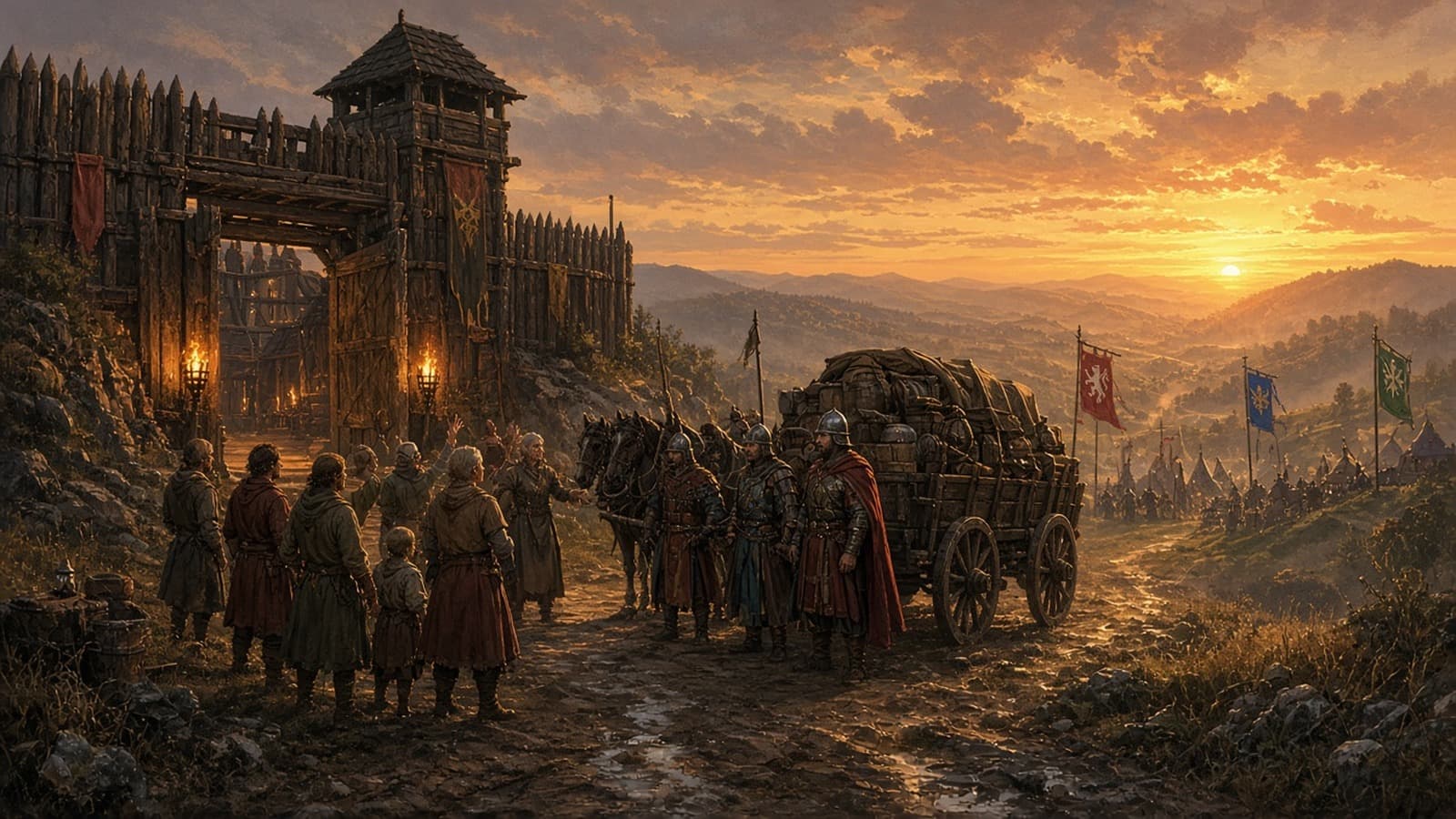 Going Medieval Diplomacy Update Guide (Oct 13): 12 Factions, Hirelings, Mercenaries & Market Inflation