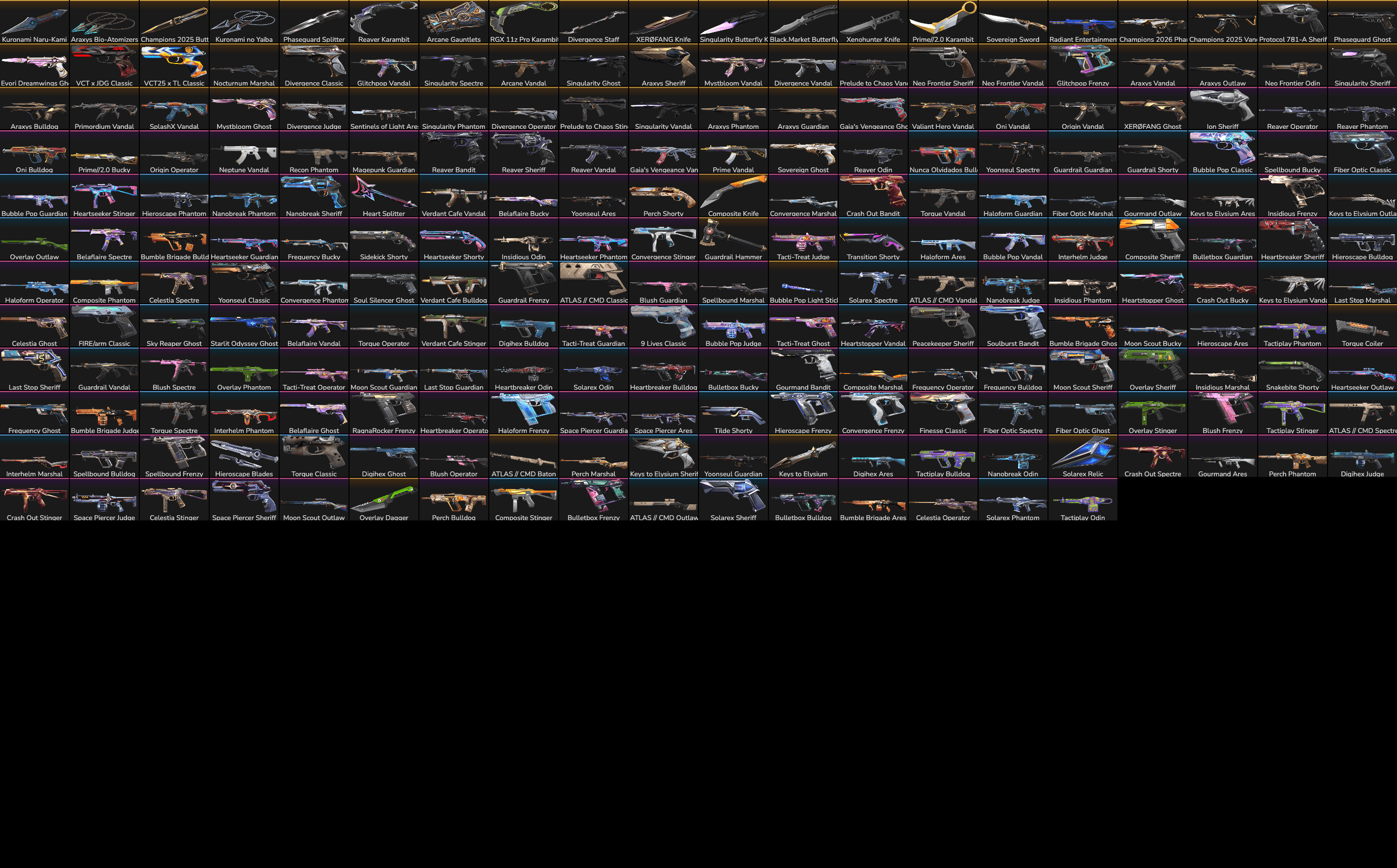 PC | Platinum Peak | Kuronami Naru-Kami | Araxys Bio-Atomizers | Champions 2026 Phantom | Full Email