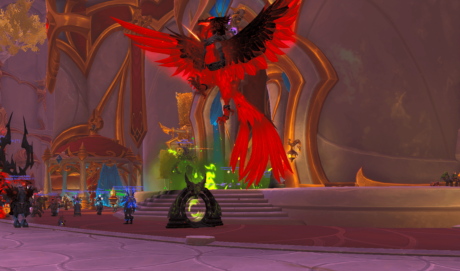 Rare PvE Vanity | UMBRAL ASHES | 1% Mythic+ Season 1 | Mage Tower Mount | Gilded Brutosaur