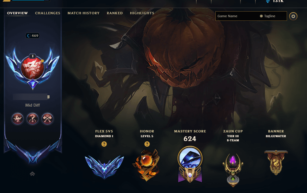 EUNE | Platinum I | Peak Master | 119 Skins | Full Email