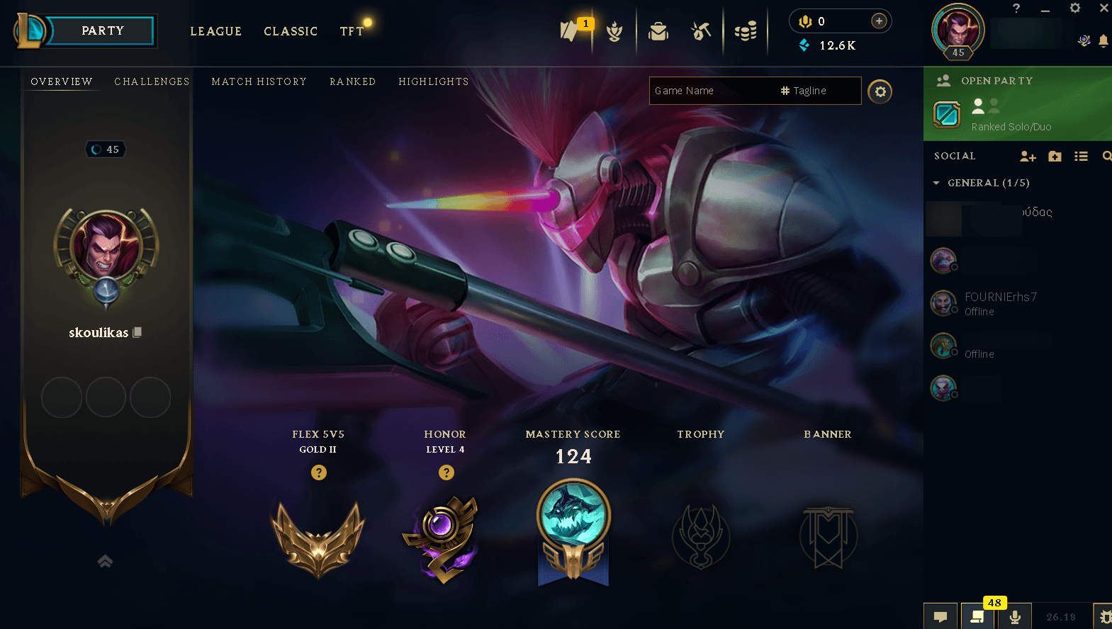 Gold Peak | 50 Champions | 8 Skins