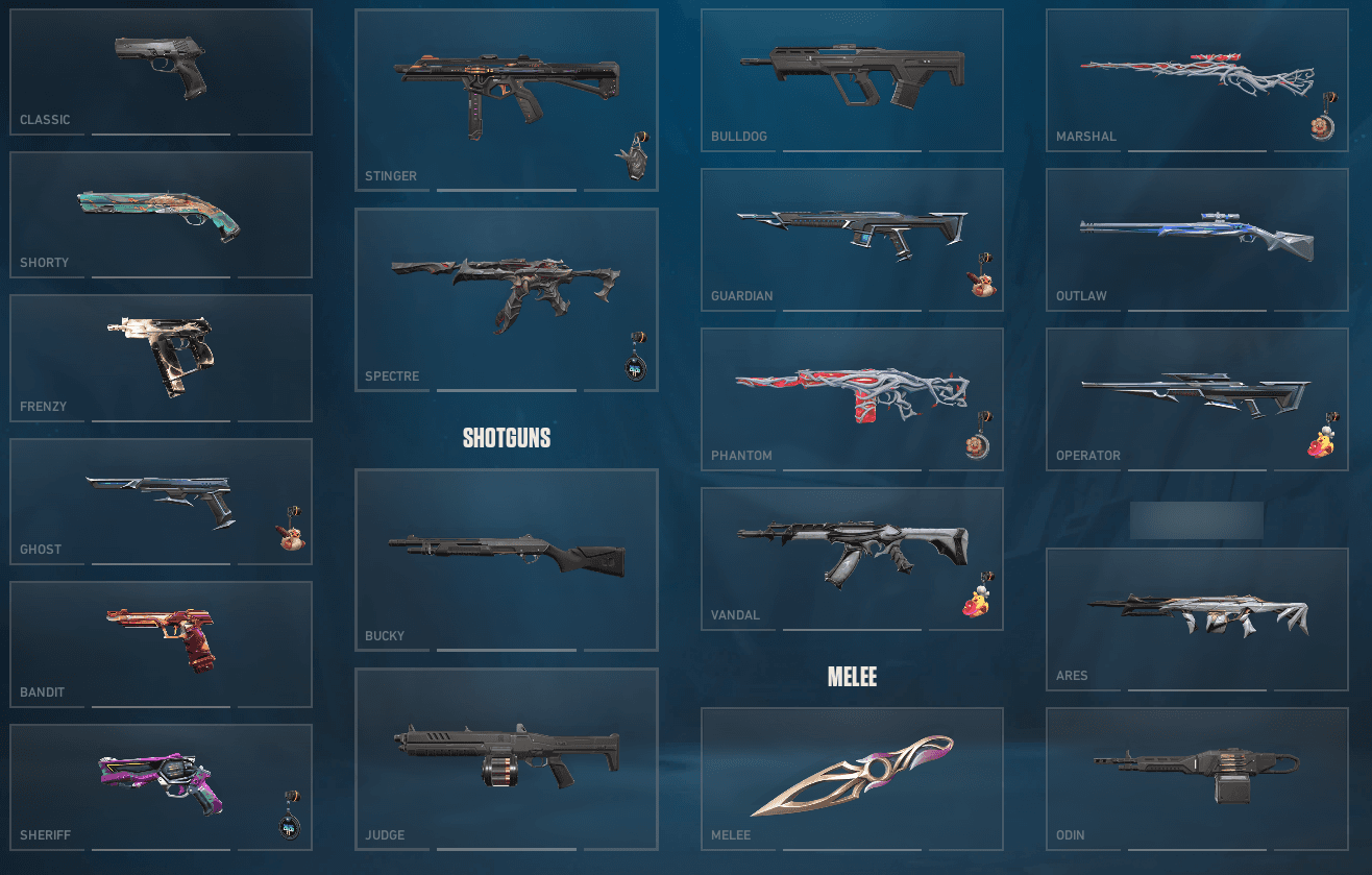 PC | Elderflame Vandal | 24 Skins | Full Email
