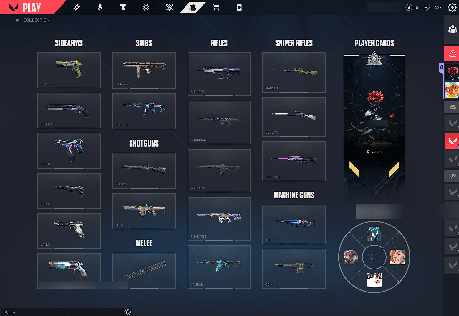 PC | Silver Peak | RGX 11z Pro Firefly | Gaia's Vengeance Vandal | 8 Skins | Full Email