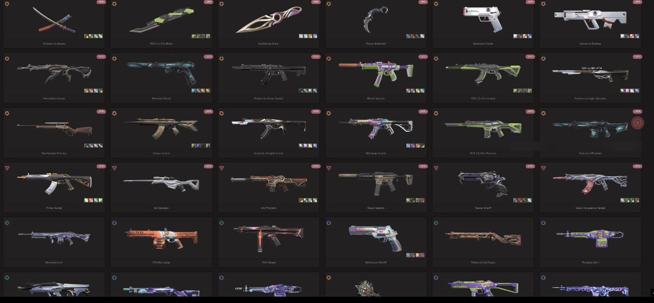 PC | Diamond Peak | Onimaru Kunitsuna | Araxys Vandal | 55 Skins