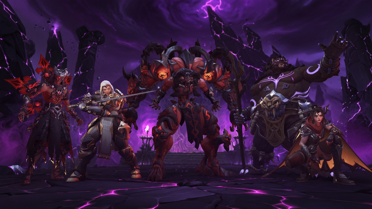 Overwatch-themed cosmetic skins for Diablo 4 characters in the Season of Death Awakening crossover