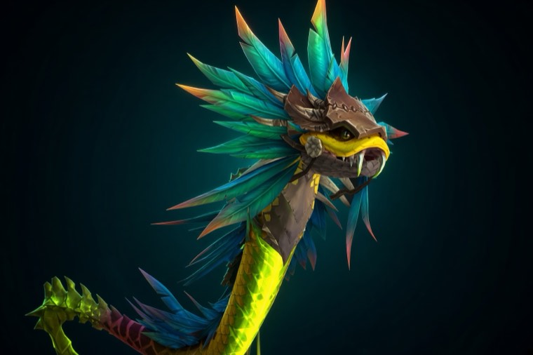 Auriferous Venomfang, a WoW Midnight Season 2 mount from Coiled Isle