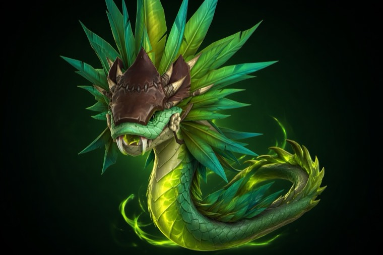 Caustic Venomfang, a WoW Midnight Season 2 mount from Vaults of Atal'Utek