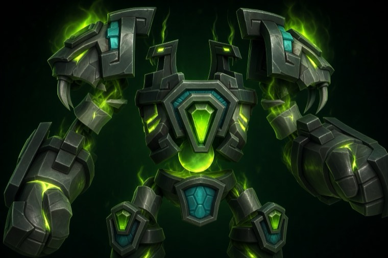 Corroded Soul Crusher, a WoW Midnight Season 2 mount from Delves