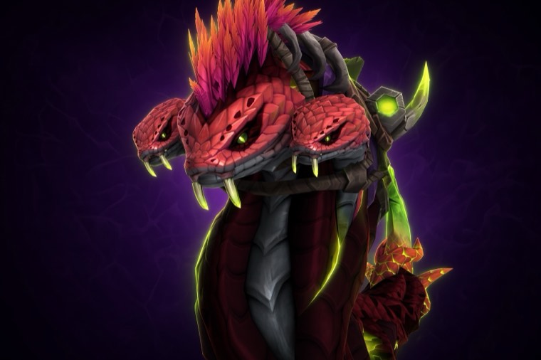 Ruby Writhe, a WoW Midnight Season 2 mount from Coiled Isle
