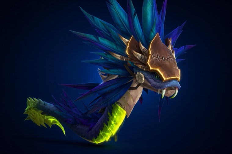 Sea-Dwelling Isle Serpent, a WoW Midnight Season 2 mount from Captain Tokka