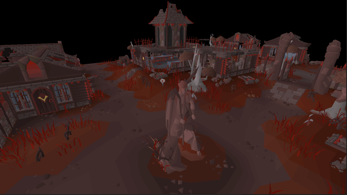Vampyrium, the vampyres' blood-soaked home realm introduced in The Blood Moon Rises