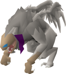 The Wyrd, a level 564 boss fought during The Blood Moon Rises quest