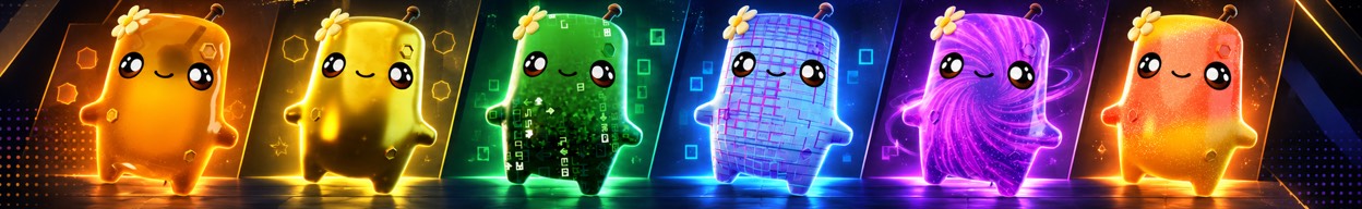 Honey Sprite shown in six finishes: Base, Gold, Cheat Master, Loot Hacker, Bounty Hunter, and Trick or Treat