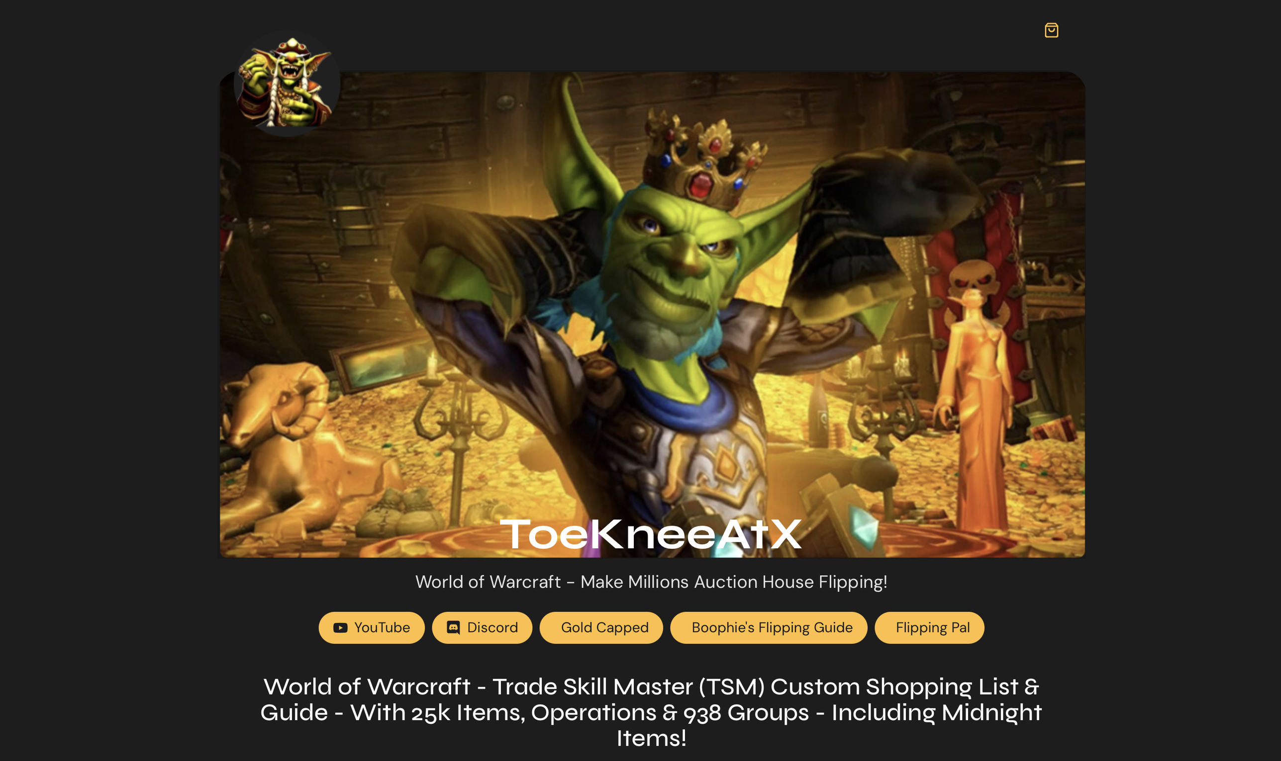 ToeKneeAtX storefront banner