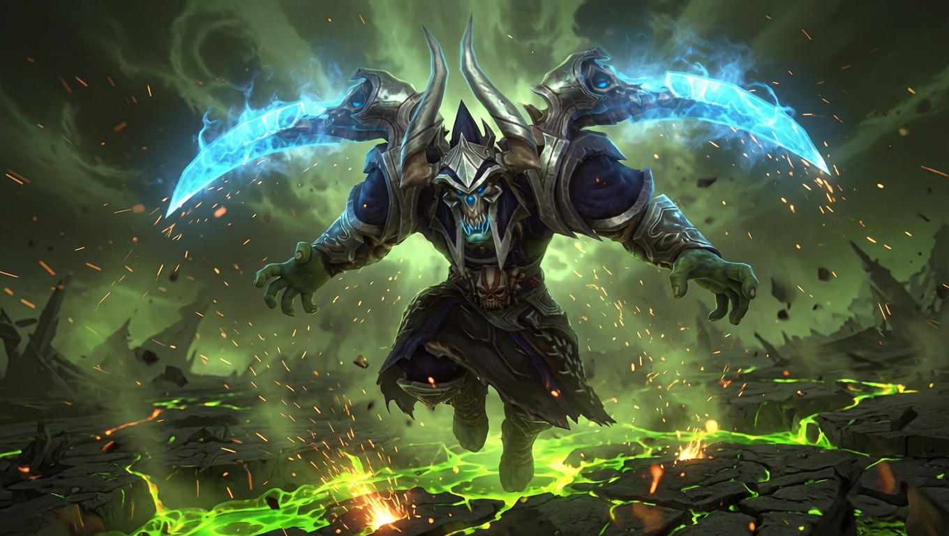 Warlock Primal Gladiator Elite set art