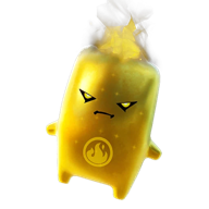 Gold Fire Sprite — Fortnite Chapter 7 Season 3