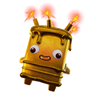 Gold Birthday Sprite — Fortnite Chapter 7 Season 4
