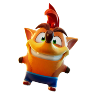 Base Crash Bandicoot Sprite — Fortnite Chapter 7 Season 4