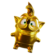 Gold Crash Bandicoot Sprite — Fortnite Chapter 7 Season 4