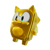 Gold Sonic Sprite — Fortnite Chapter 7 Season 3